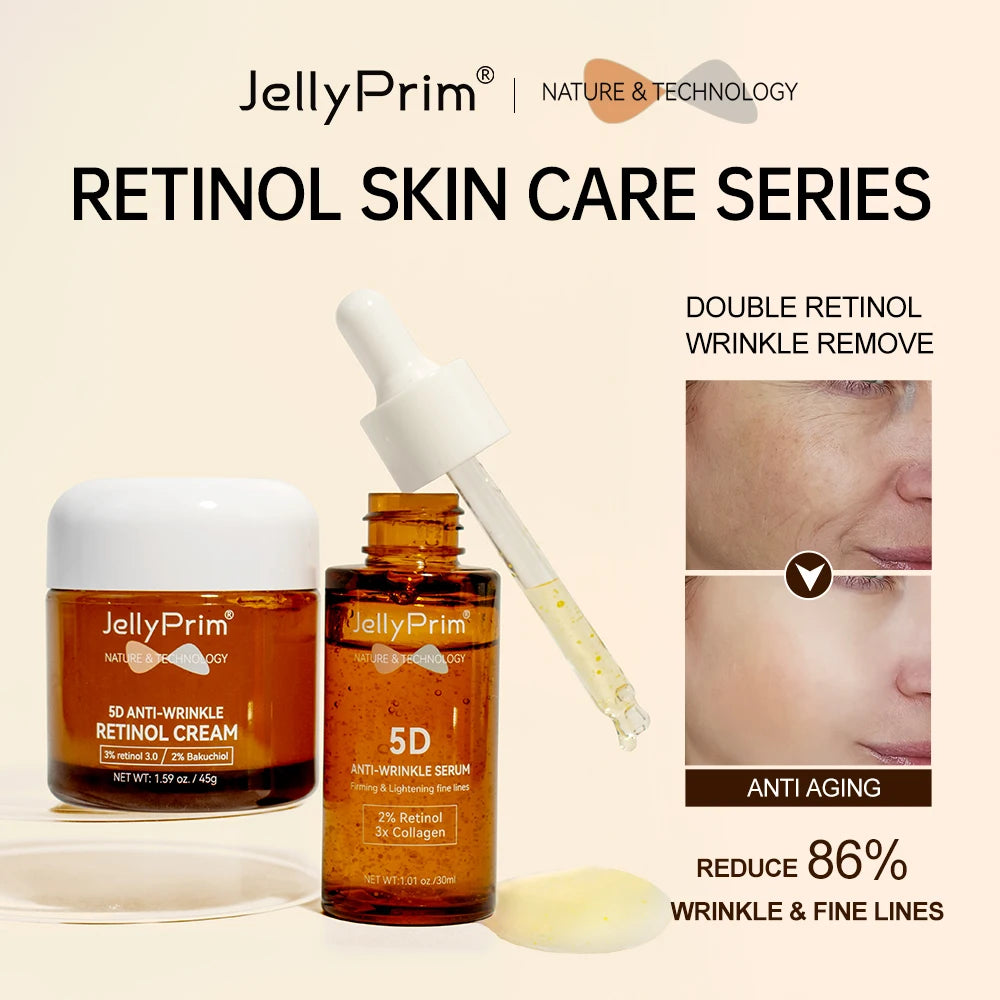 Retinol Cream Serum Kits